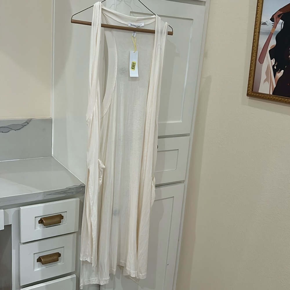 Beige duster